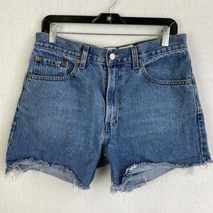 LEVI'S Slim Fit Denim Cut Offs